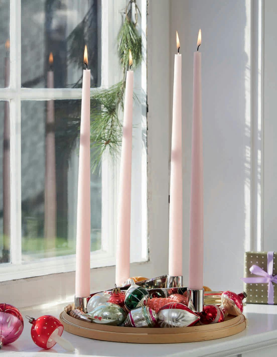 Lett, lettere... adventsstake hjemmelaget